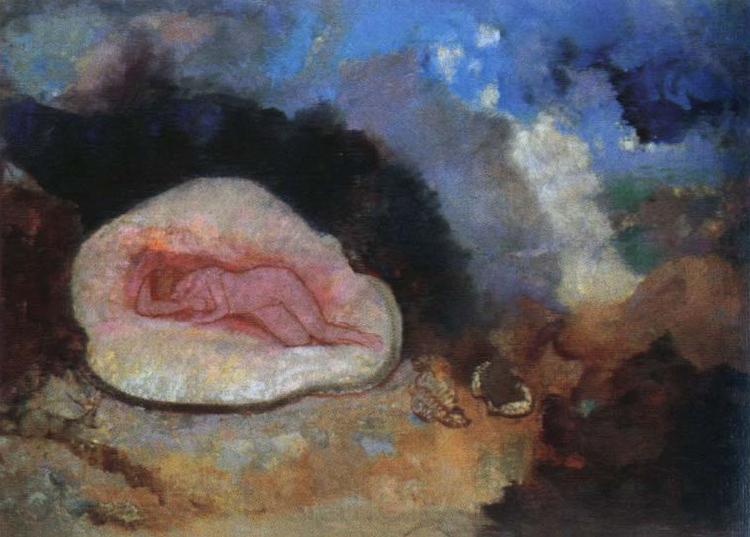 Odilon Redon the birth of venus Spain oil painting art